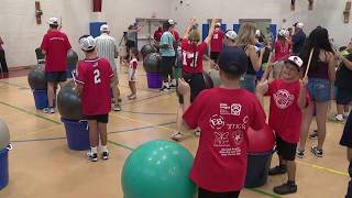 Little League Challenger teams take part in weekend-long events before game
