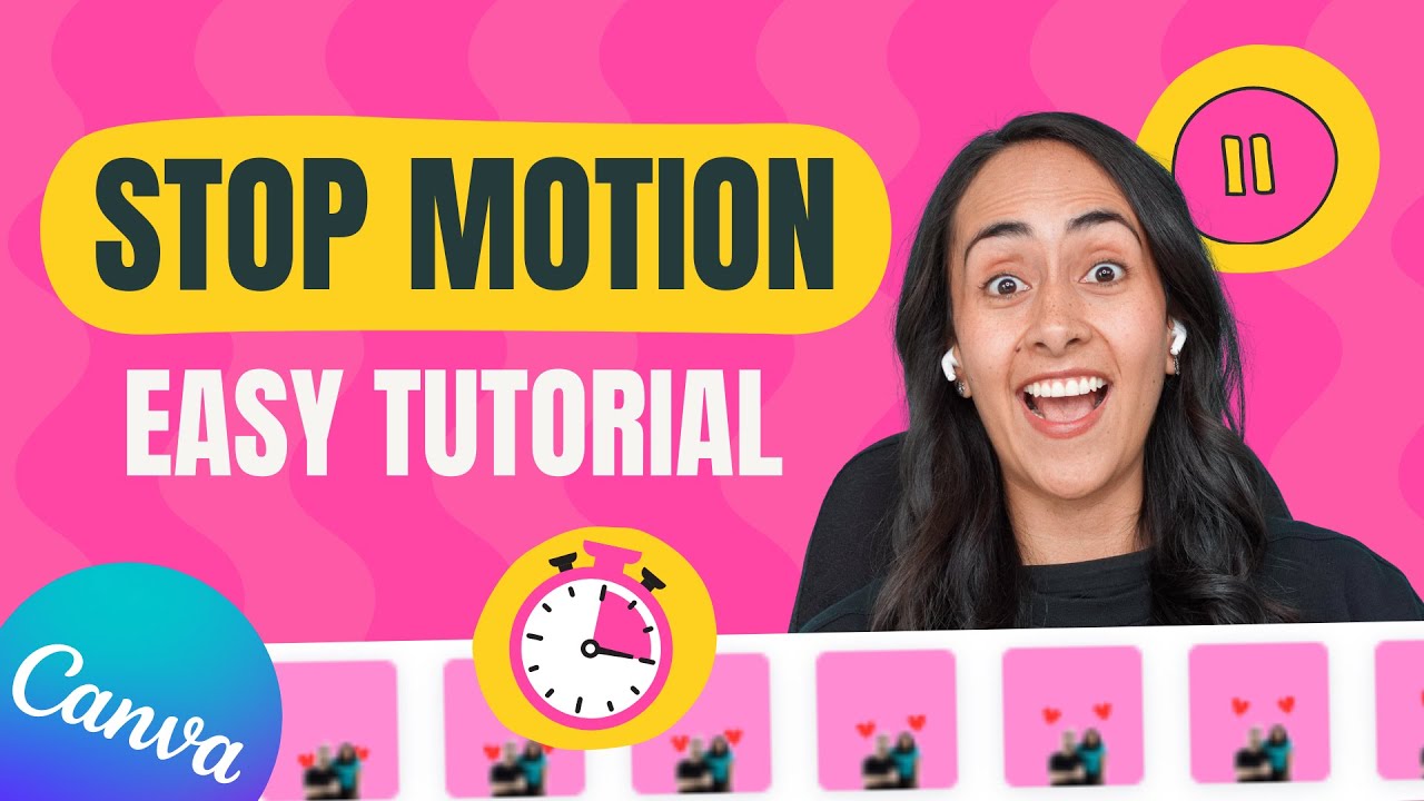 How to make STOP MOTION Videos with Canva | Shorts - YouTube