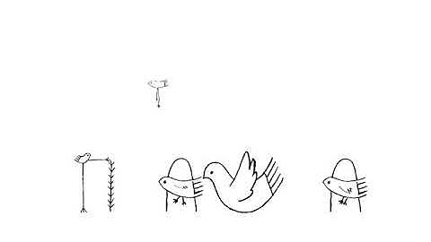 Presentation of an Accidental Font "Bird"