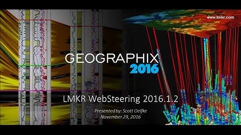Demo - GVERSE Series: Geosteering in GeoGraphix with GVERSE WebSteering 2016.1.2