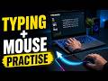 Typing + Mouse Practice For Beginners 💻🔥