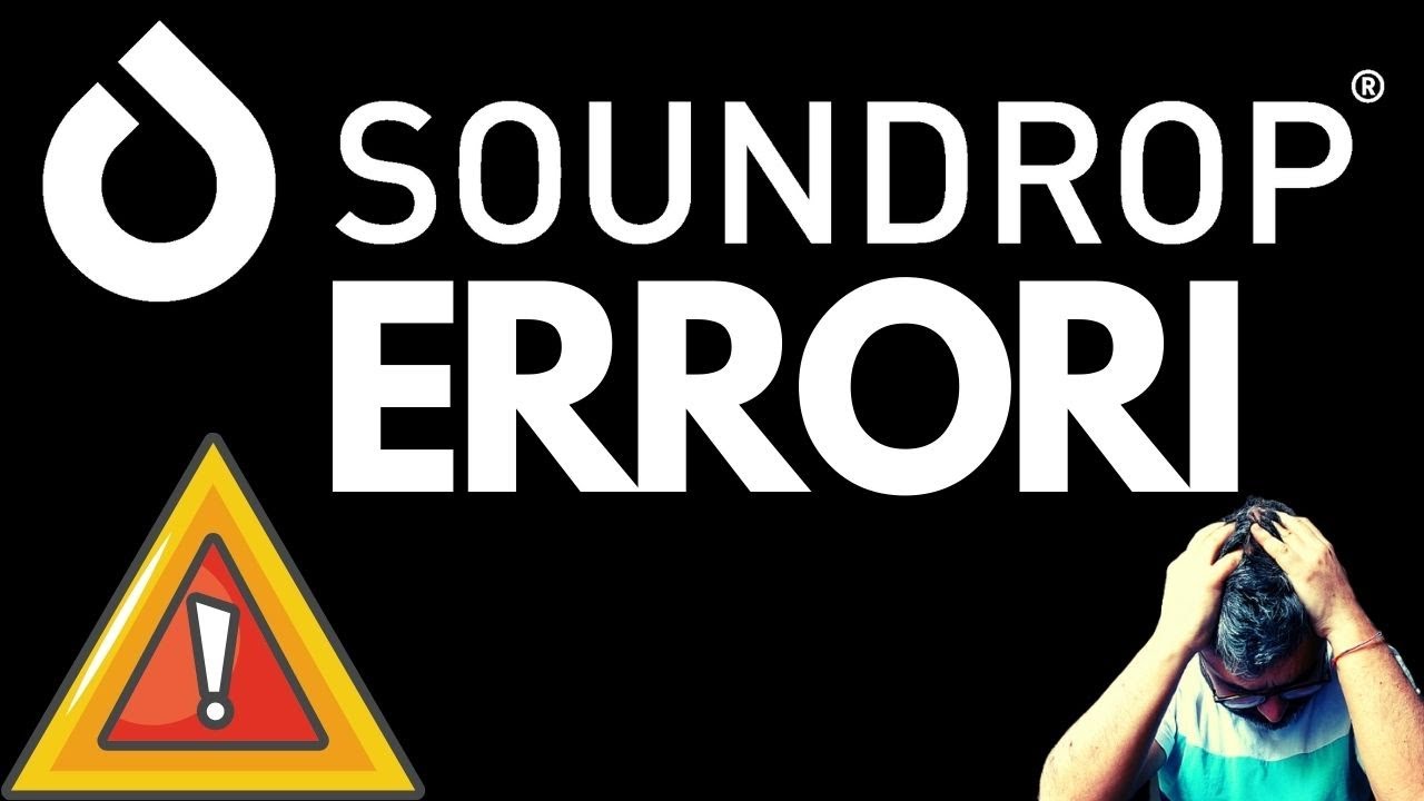 Soundrop Principali Problemi di SOUNDROP - Distributore Digitale Gratis - YouTube