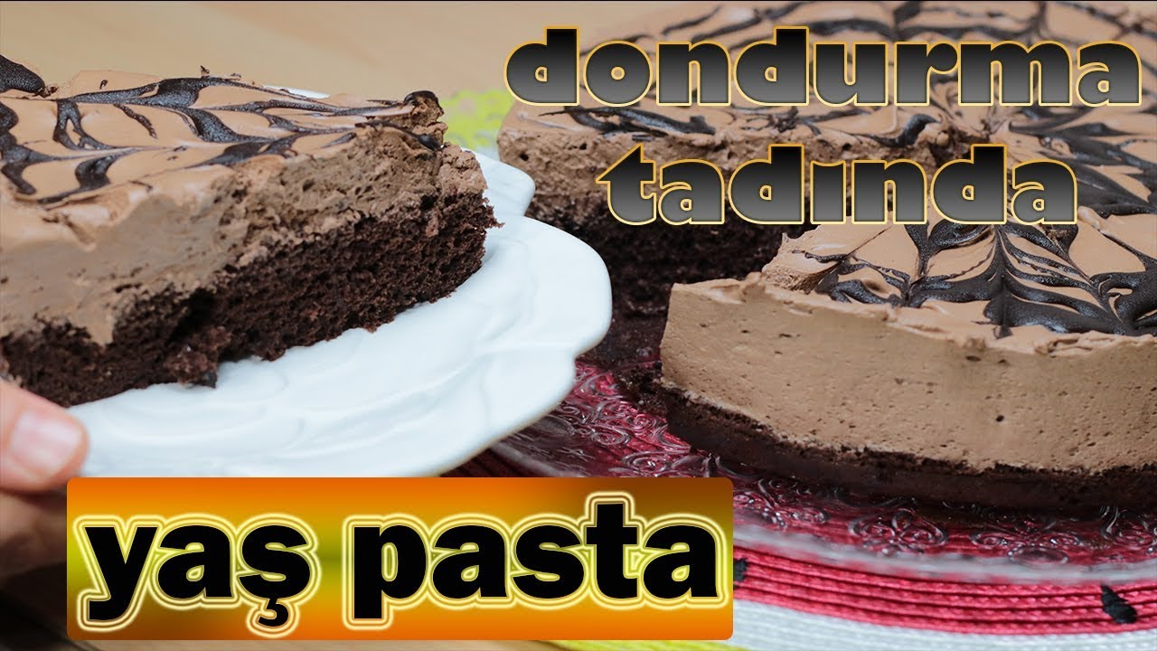 ÖYLE BİR PASTA YAPTIM Kİ YİYENLER HAZIR DONDURMA TADINDA