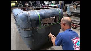 31 ford chop top widening the body