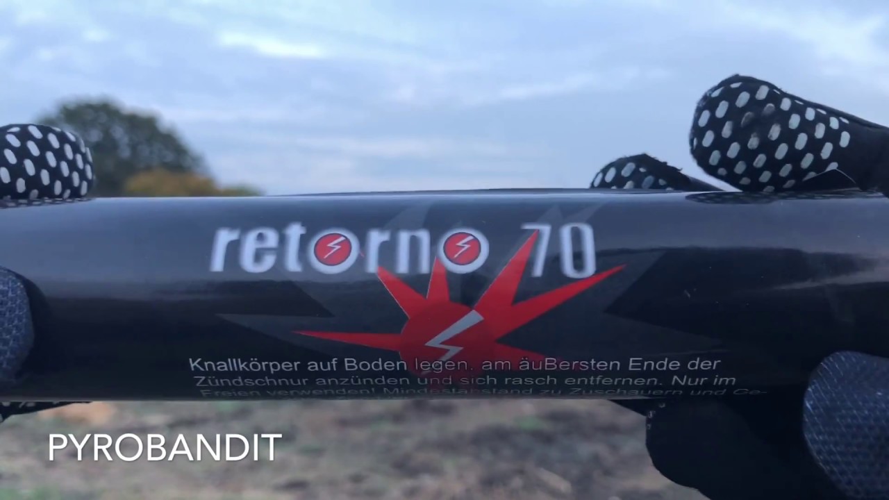 RETORNO 70 💥 HD | PYROBANDIT 💀 | XXL FIRECRACKER | ITALIENBÖLLER | PETARDA 💥
