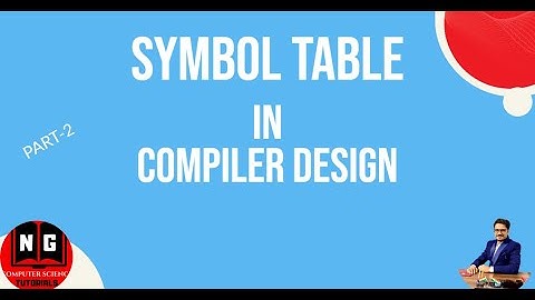 Symbol Table in Compiler Design | Symbol Table | Symbol Table Implementation | Part-2