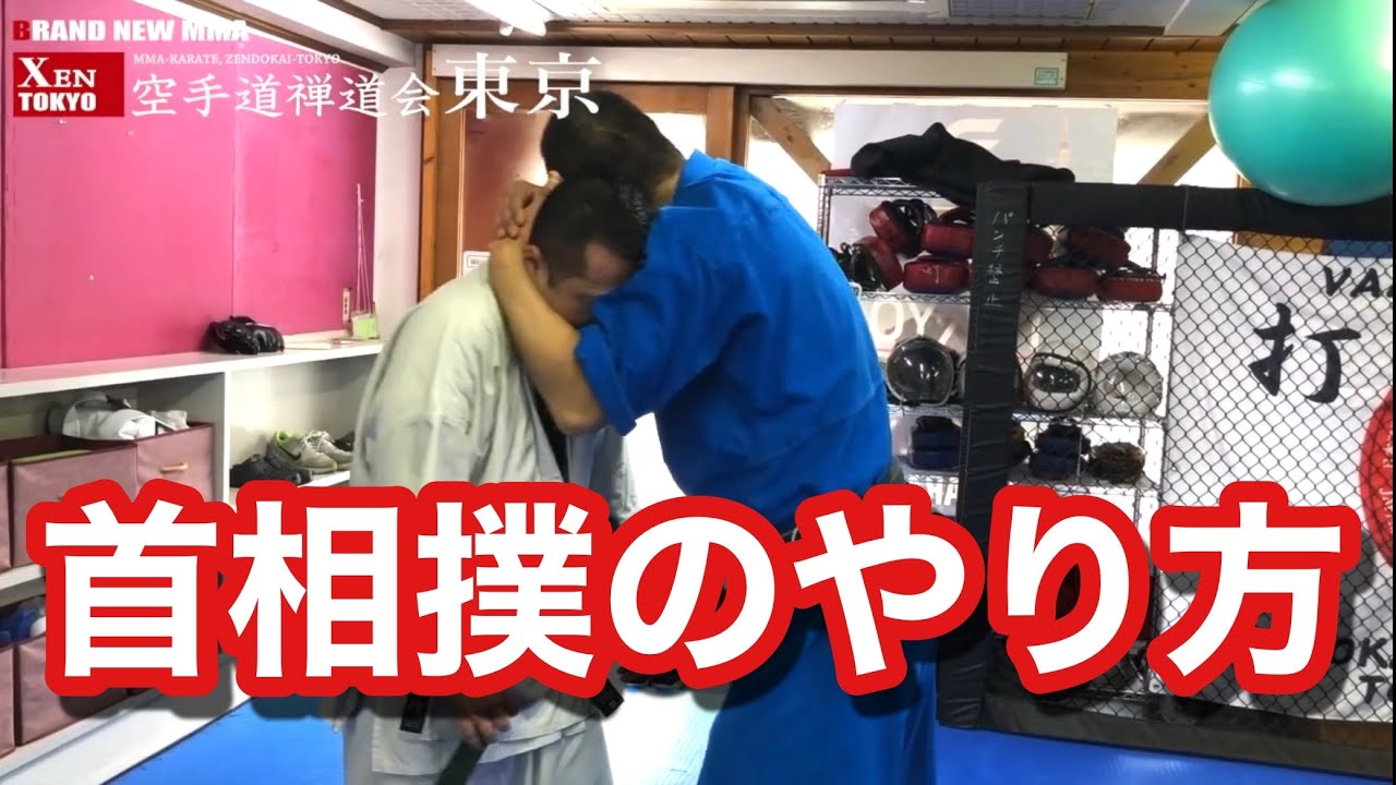 【勝つための打撃#5】首相撲  膝蹴り 逃げ方総合格闘技 空手道禅道会