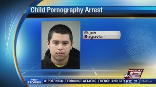 Teen charged with possessing child porn