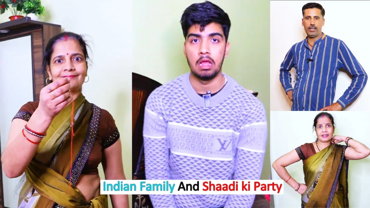 Indian Family Aur Party (Nyota)😂 |  A Short Comedy | FT. Barkha Tiwari official