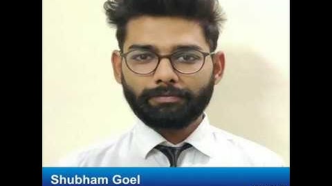 Shubham Goel IIMT B.Tech Student Placement Review