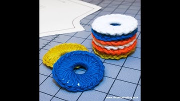 Video Tutorial: Crocheted Washer Sewing Pattern Weights Video Tutorial