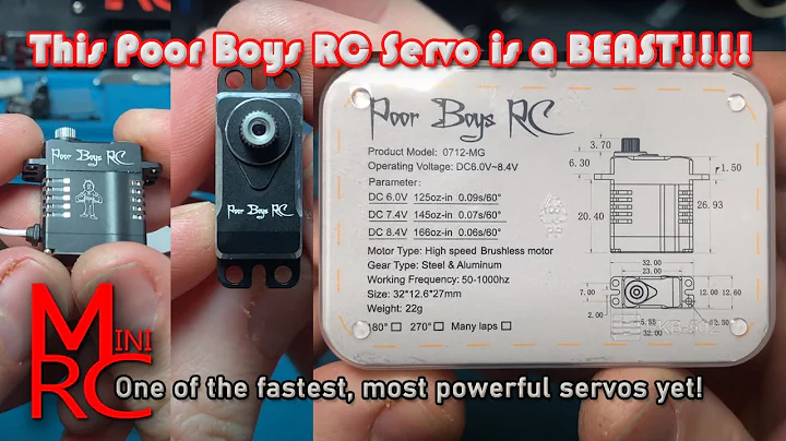 Mini Crawlers - Poor Boy RC Servo Review and Install! SCX24, FCX24, TRX4M, Mini B and Mini T!