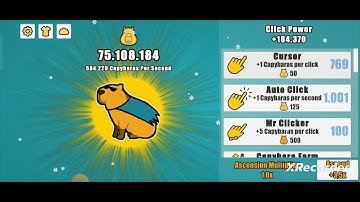 Capybara Clicker game