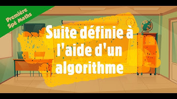 Suite définie à l