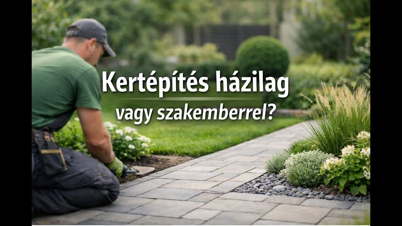 Kertépítés házilag vagy szakemberrel – Őszinte válasz egy kertépítőtől