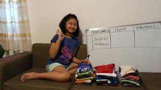 Famous Onyx's Homeschooling Performance Task on Multiplication (Grade 3) Wealth