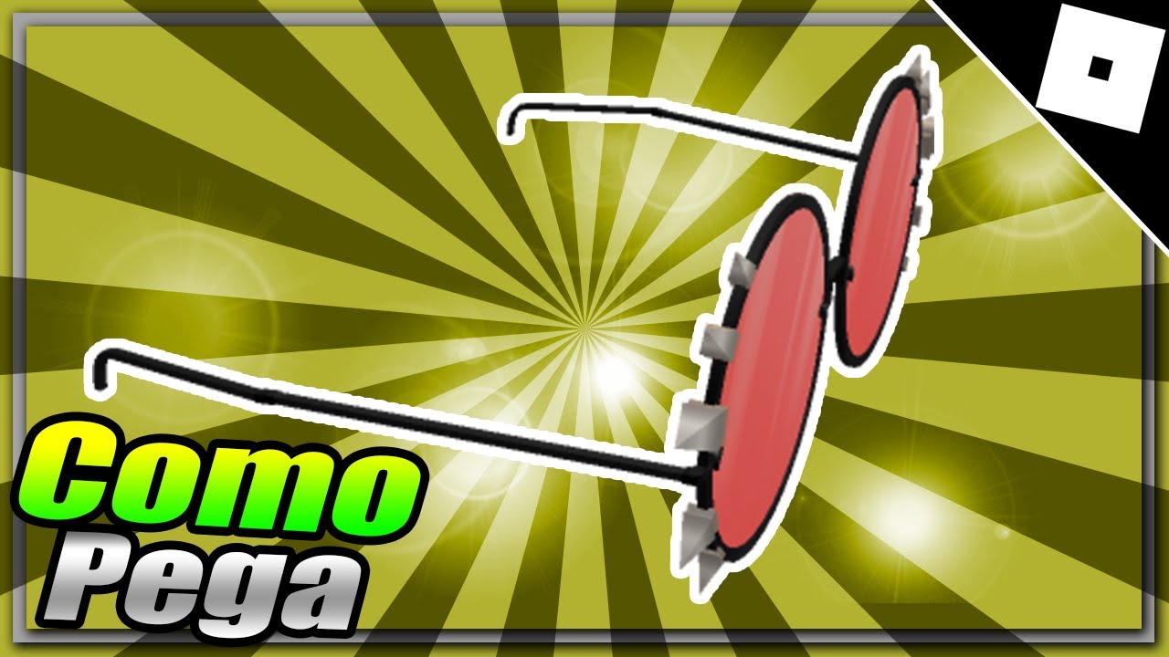 Como Pega o item [NARS Black Sunglasses with Spikes] Roblox Evento item Limited YouTube