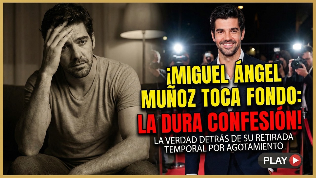 🔴 MIGUEL ÁNGEL MUÑOZ TOCA FONDO: La Verdad Detrás de su Retirada Temporal ⚠️