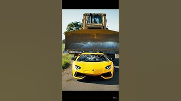 “What Happens When a $600K Lambo Hits a Loader? 😱 | AI Crash Test”