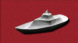 Origami Kapal Kertas | Kapal Pesiar yang Keren