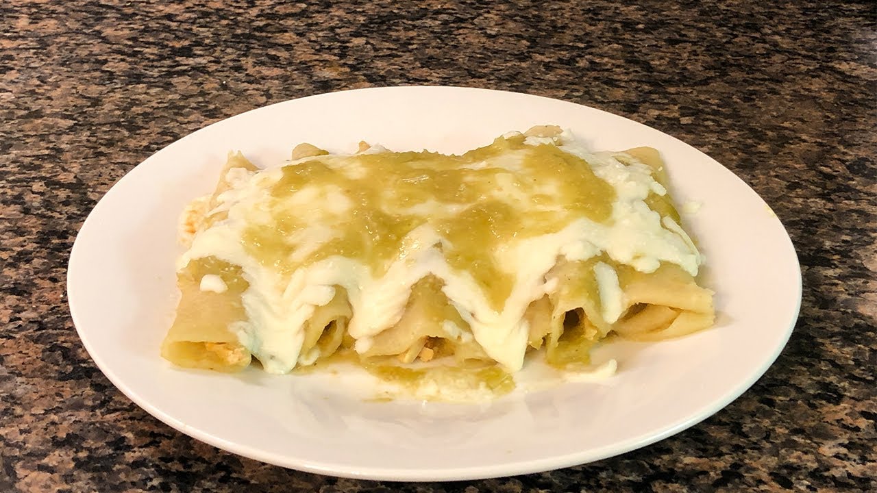 Enchiladas Verdes Delicicas Michoacanas YouTube