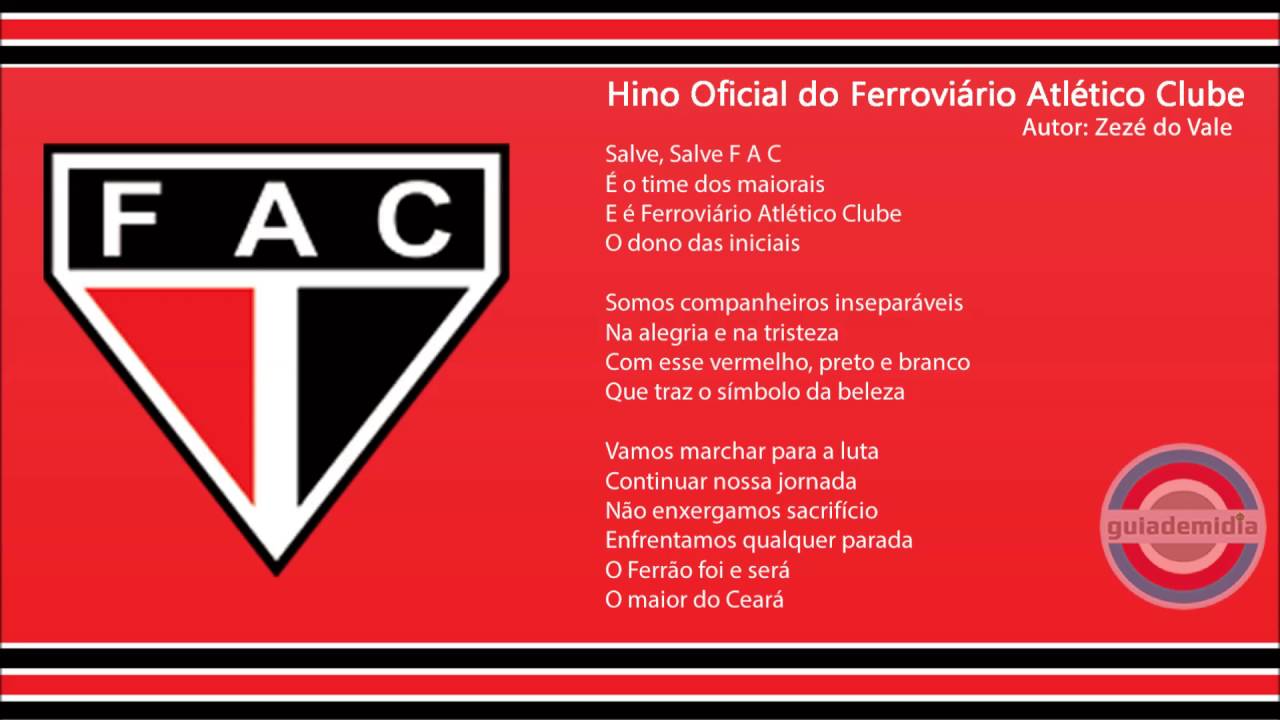 Hino do Ferroviário Atlético Clube / CE Acordes Chordify Hino do Ferroviário Atlético Clube / CE Acordes Chordify