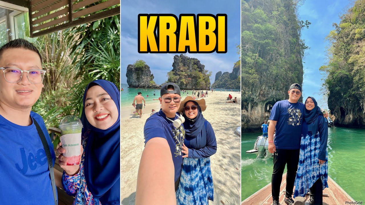 Exploring Krabi 3D2N 🚗 Food Hunting & Stunning Hong Island 🌴🇹🇭 | JJCM 2024
