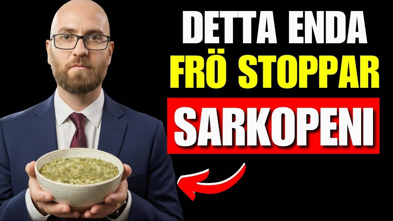 DETTA FRÖ STÄRKER DINA BENMUSKLER – STOPPAR SARKOPENI