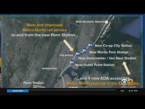 Metro-North Penn Station Access Project Resumes