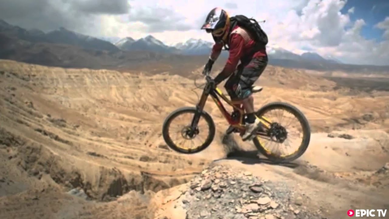 Darren Berrecloth, Mountain Bike Freerider Takes On Dan Milner