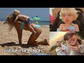 nuestros días en la playa | vlog junio