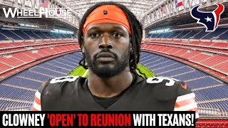 Reacting to former Houston Texans star Jadeveon Clowney being ‘open’ to re-signing with the team?!