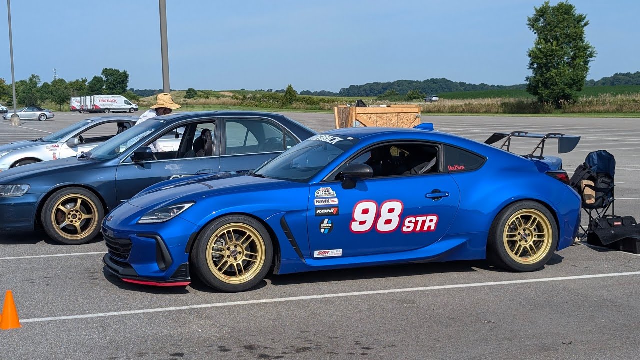 2023 BRZ Autocross at the Tire Rack test track!