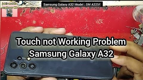Samsung Galaxy A32 Touch not Working Problem / A32 Touch Problem repair info 100%