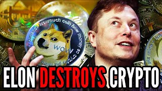 Elon Musk is DESTROYING Bitcoin and PUMPING Doge, Why I Filed a Complaint to the SEC