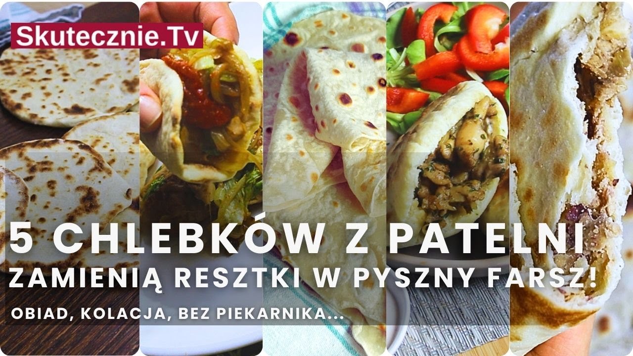 Chlebki świata z patelni – 5 prostych przepisów (bez piekarnika) :: Skutecznie.Tv
