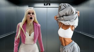 CRAZY GIRL WANTED ANOTHER GIRL in the PUBLIC PLACE | Top funny pranks