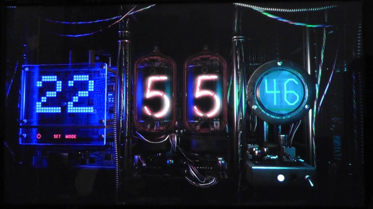 Digital Clock 3D Screensaver - YouTube