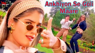 Ankhiyon Se Goli Maare | Dulhe Raja | Sonu Nigam, Jaspinder Narula, Govinda, Raveena Tandon, Song