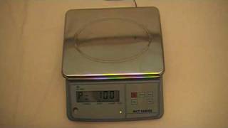 Setting Up The LW MCT Scale For Counting
