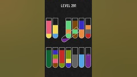 How to do Water sort Puzzle level 291 | Water sort puzzle | Color Sorting Game | Gaming Shortcuts |