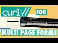 curl and Multi Page Forms