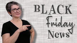 Machine Embroidery News VLOG November 2024 - Black Friday, Riley Blake, and new project series