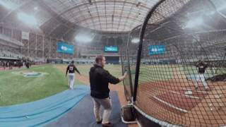 VR 360: Didi takes BP before game