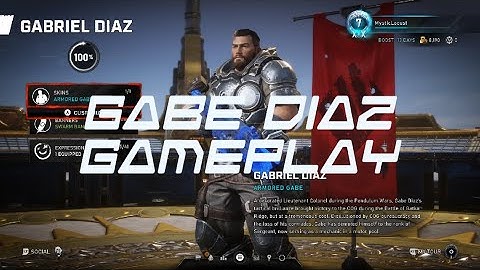 Gabe Diaz Gameplay (Gears 5)