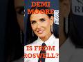 Demi Moore is from Roswell NM?! #roswell #alien #area51 #ufo #littlealeinn