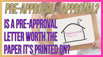 Does a preapproval letter mean you are approved? Does a preapproval letter guarantee loan approval?