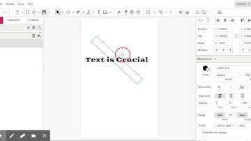 Gravit Designer  Text Tool Basics