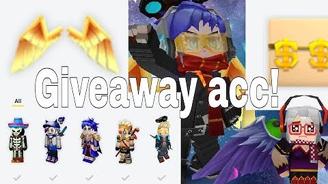 Giveaway Rich Acc! (With Proof) No email! No Security Question! Blockman Go | Zelan bg #Short