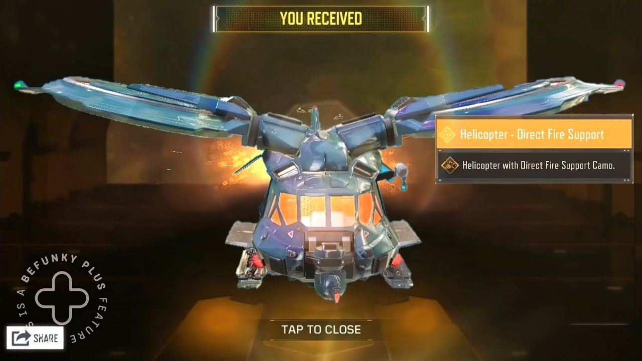 Ignition Point Draw Legendary Helicopter & Wingsuit Smart Rifle